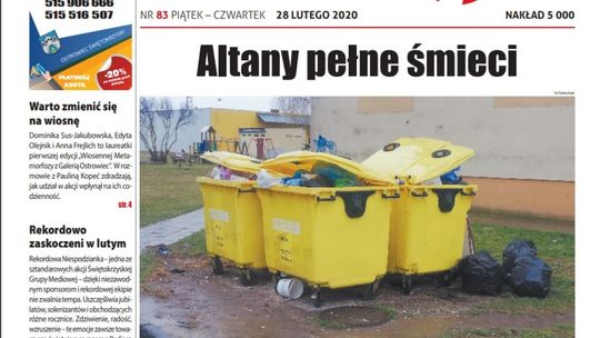 Tygodnik "Świętokrzyskie 7 Dni" nr 83 z 28.02.2020