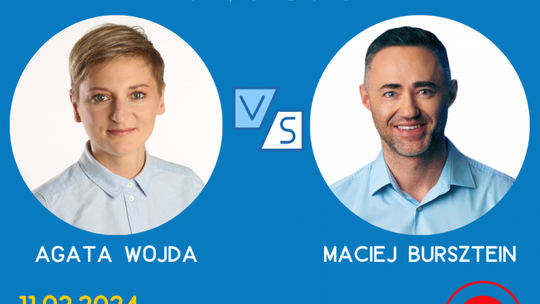Tylko w Radiu Rekord!
Agata Wojda i Maciej Bursztein w pierwszej debacie publicznej!