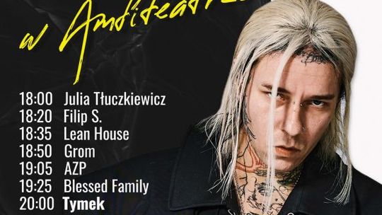 TYMEK wystąpi w ostrowieckim amfiteatrze  