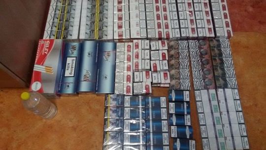 Tysiące nielegalnych papierosów 