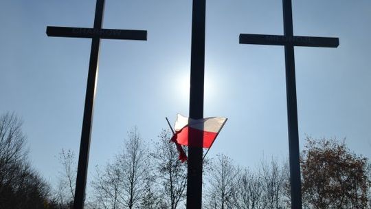 U stóp Świętokrzyskiej Golgoty upamiętniono rocznicę zbrodni katyńskiej