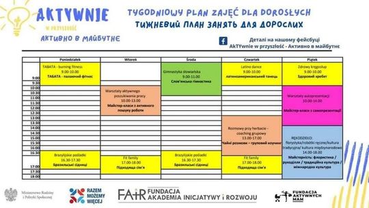 Uchodźcy z Ukrainy nie narzekają na nudę