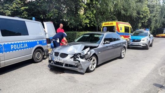 Uciekał przed policją. Jest nagranie