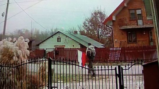 Ukradł flagę a potem ją zawieruszył 