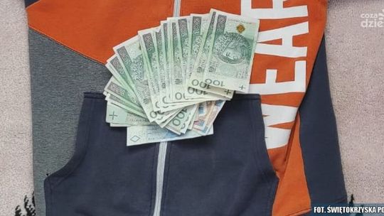 Ukradł portfel mieszkance Chęcin
