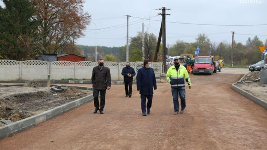 Ulica Dunalka w rozbudowie 