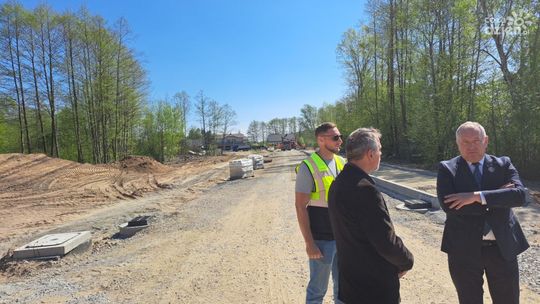  Ulica Północna w Ostrowcu na być gotowa 4 miesiące przed terminem