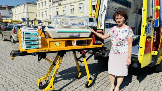 Ultranowoczesna karetka dla noworodków w Świętokrzyskiem