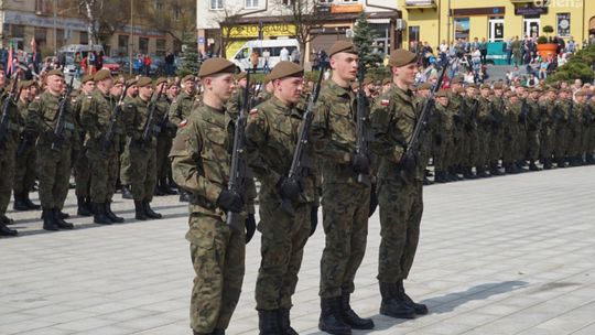 Uroczysta przysięga terytorialsów