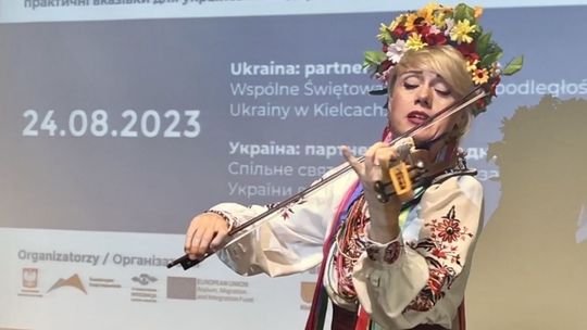 Uroczystości Dnia Niepodległości Ukrainy w Kielcach