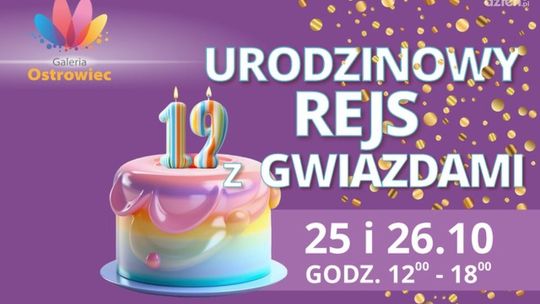 Urodzinowy Rejs z Gwiazdami w Galerii Ostrowiec
