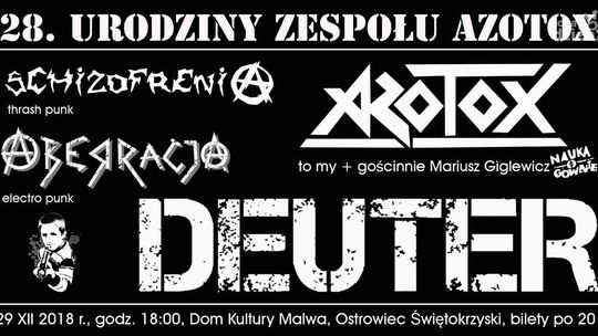 Urodziny Azotoxu w "Malwie"