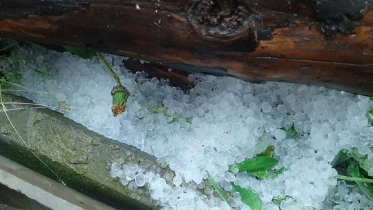 Uszkodzony komin, powalone drzewa, zalane posesje. To skutki środowych nawałnic