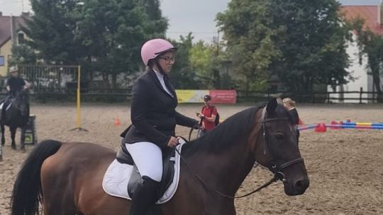 Utalentowana amazonka z ostrowieckiego  Klubu Olimpiad Specjalnych Szansa