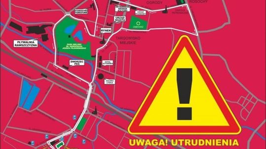 Utrudnienia w ruchu podczas Ostrowieckich Biegów Niepodległości 