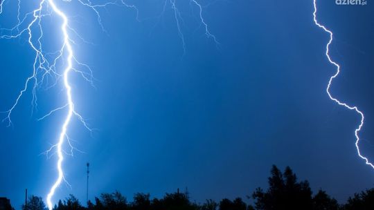 Uwaga! Jest ostrzeżenie drugiego stopnia przed burzami z gradem