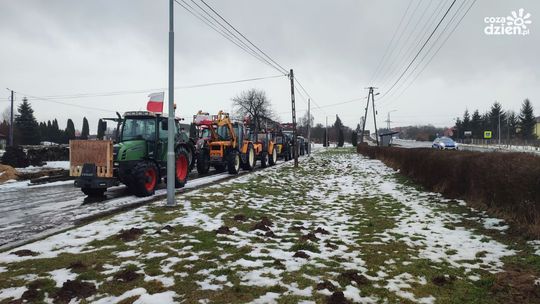 Uwaga kierowcy! Dziś blokady dróg w Świętokrzyskiem. Rolnicy protestują przeciwko umowie z Mercosur