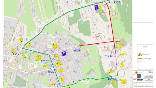 Uwaga kierowcy! Po weekendzie nastąpi zmiana organizacji ruchu na kilku ostrowieckich ulicach 