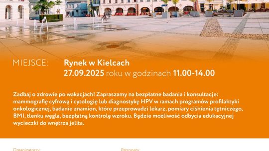 V Piknik Zdrowia w Kielcach już jutro 