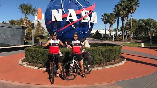 W dwa miesiące rowerami przez piętnaście stanów 