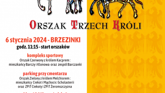 W Jasełkach Leży - Orszak Trzech Króli w Brzezinkach