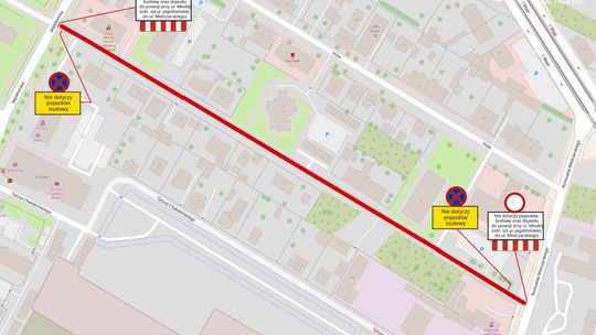 W Kielcach ruszył remont ulicy Młodej. Zmieniła się organizacja ruchu