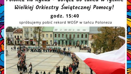 W Kielcach spróbujemy pobić rekord WOŚP w tańcu poloneza!