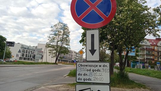 W Kielcach zakaz parkowania na ulicy Sandomierskiej i Klonowej