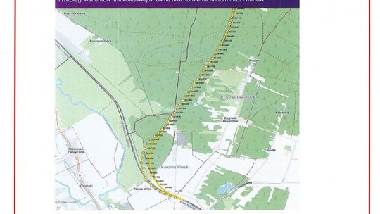 W Kunowie mieszkańcy wypowiedzą się na temat budowy linii kolejowej w ramach CPK  