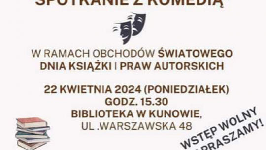 W Kunowie pięknym słowem podkreślą  Światowy Dzień Książki 