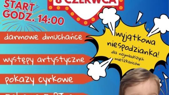 W nadchodzący weekend zapraszamy do Daleszyc! Będzie raj dla dzieciaków!