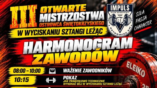 W niedzielę powalczą siłacze