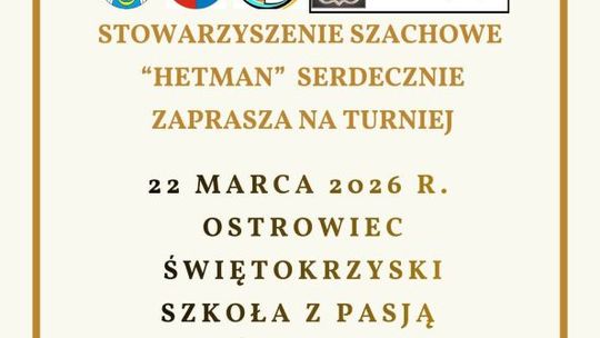 W niedzielę VIII Memoriał Szachowy Ryszarda Nowickiego