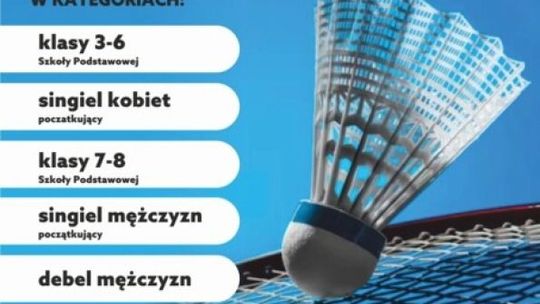 W Ostrowcu będą mistrzostwa w badmintonie 