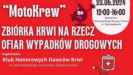 W Ostrowcu będzie wakacyjna akcja oddawani krwi 