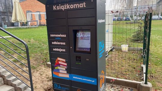 W Ostrowcu pojawił się książkomat