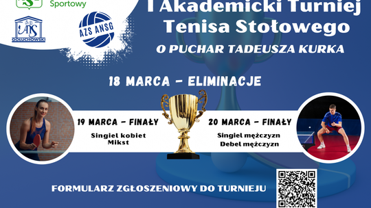 W ostrowieckiej uczelni rozpoczął się I Akademicki Turniej Tenisa Stołowego 