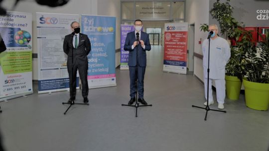 W Polsce powstanie Krajowa Sieć Onkologiczna - zapowiedział premier Morawiecki wizytując ŚCO