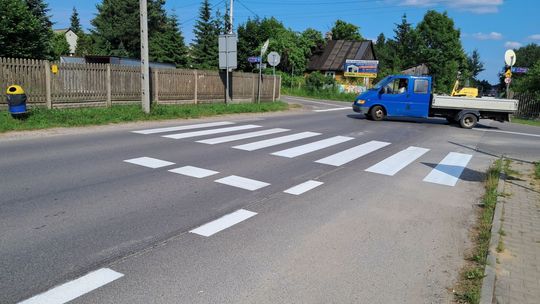 W powiecie ostrowieckim odnawiają oznakowanie poziome 