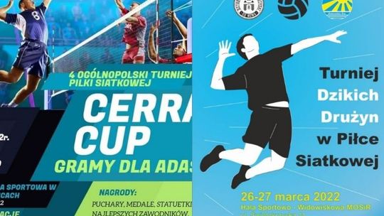 W Starachowicach i Ostrowcu turnieje piłki siatkowej