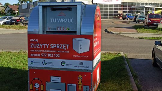 W Starachowicach stanęły pojemniki na elektrośmieci