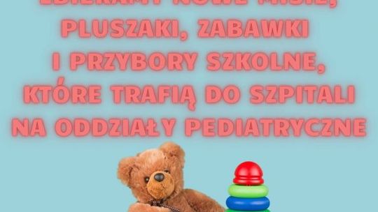 W starachowickich szkołach zbierane są misie. Maskotki trafią do dzieci w szpitalach