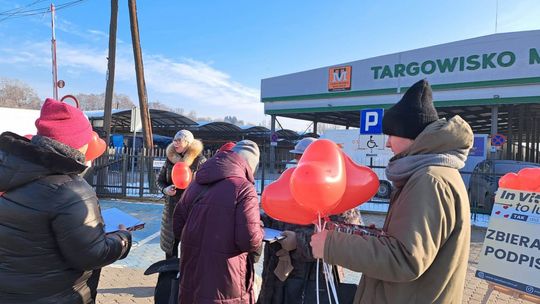 W walentynkowym nastroju zbierano podpisy pod ustawą in vitro