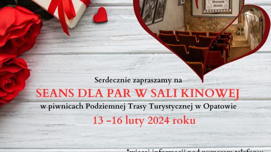 Walentynki w opatowskich podziemiach 