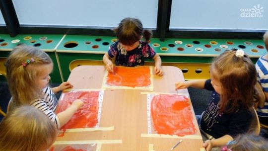 Warsztaty z monotypii w odnowionych wnętrzach Biura Wystaw Artystycznych