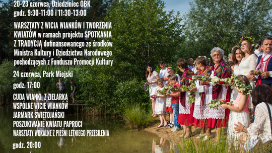 Warsztaty z wicia wianków i noc świętojańska z  MCK