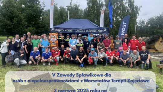 We wtorek w Ostrowcu odbędą się jubileuszowe zawody wędkarskie dla osób z niepełnosprawnościami z  WTZ Szansa 