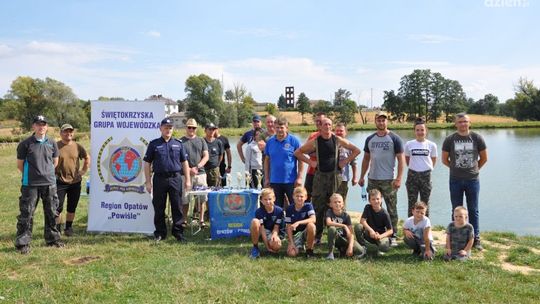 Wędkowali o puchar komendanta