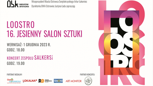 Wernisaż 16. Jesiennego Festiwalu Sztuki w ostrowieckim BWA 