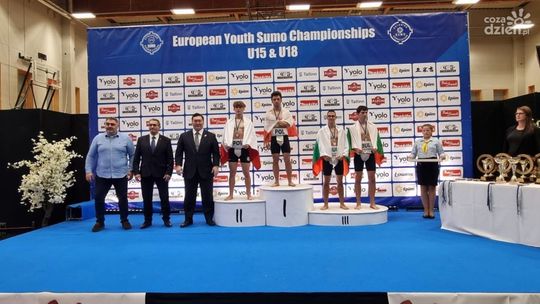Wicemistrz Europy w sumo z Bodzentyna